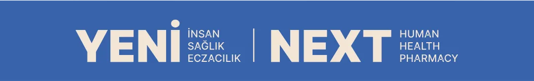 Yeni · İnsan · Sağlık · Eczacılık — Next · Human · Health · Pharmacy